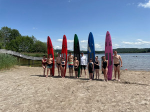 Freigewässerlehrgang mit Rescue-Boards