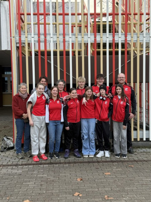 Die Delegation unserer Ortsgruppe beim Junior Pfalz Cup  in Oggersheim.